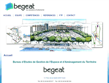 Tablet Screenshot of begeat.fr